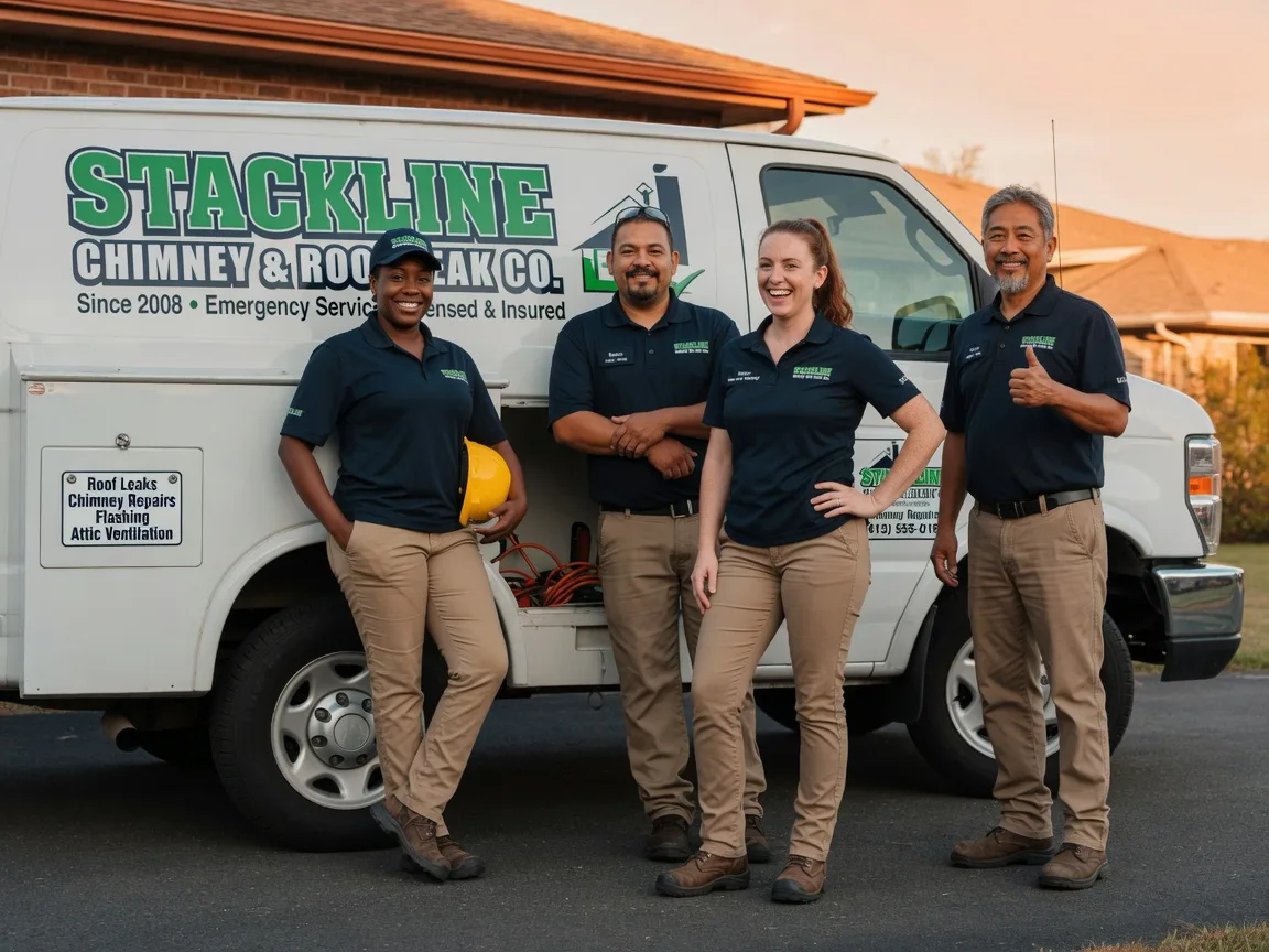 Chimney flashing repair company in Holbrook, ID
